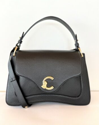 Coccinelle C-Me Borsa A Mano E Spalla Donna In Pelle Nera