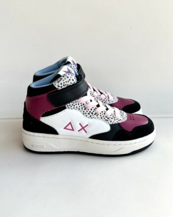 Sun 68 Sneakers Alta Bambina E Ragazza Multicolore