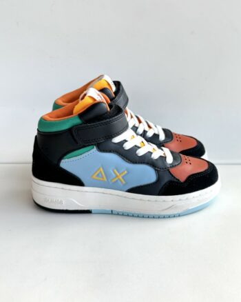 Sun 68 Sneakers Alta Bambino Multicolore