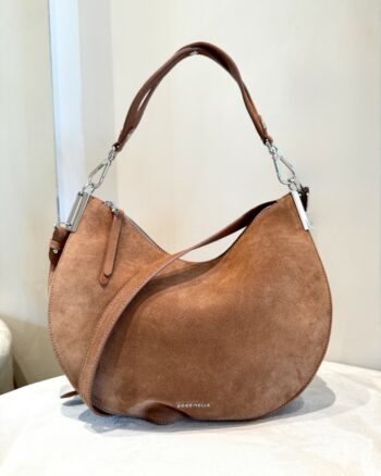 Coccinelle Borsa Donna In Camoscio Cognac