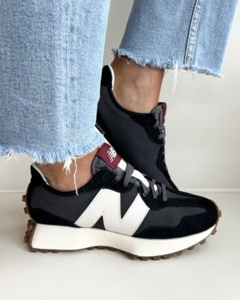 New Balance 327 Sneakers Donna Nera