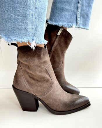 Metisse Texano Donna In Crosta Invecchiata Marrone