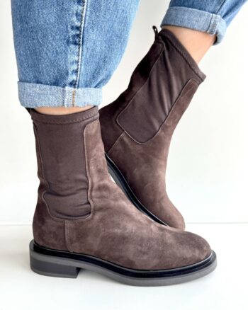 Jd Beatles Donna In Camoscio Marrone