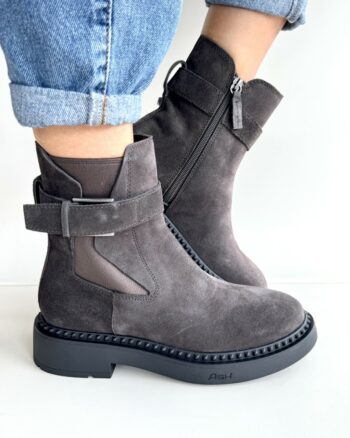 Ash Margot Tronchetto Donna In Camoscio Marrone