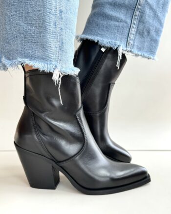 Metisse Texano Donna In Pelle Nera