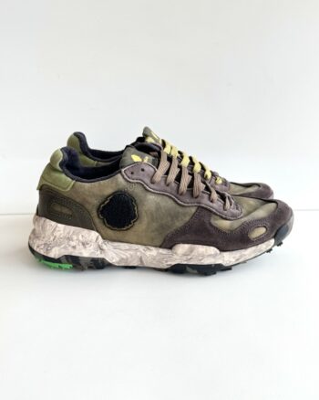 Satorisan Chacrona Sneakers Uomo Verde E Marrone