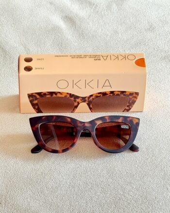 Okkia Claudia Occhiali Donna Cat Eye Havana