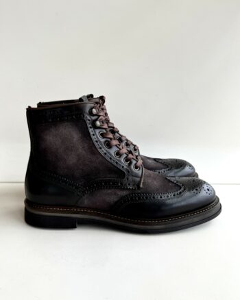 Ambitious Polacco Uomo Marrone E Grigio Con Coda Di Rondine