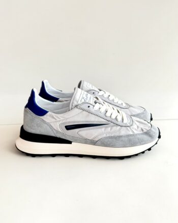 D.A.T.E. Athleta Sneakers Uomo Nylon E Crosta Grigio