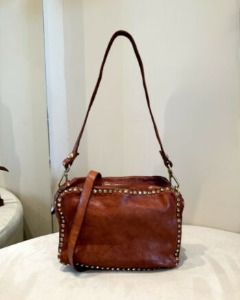 Campomaggi Kate Camera Bag Cuoio Con Strass