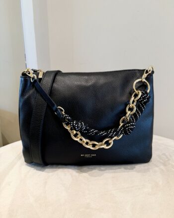 My Best Bag Reflex Borsa A Spalla Donna In Pelle Nera