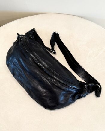 Campomaggi Ciliegio Borsa Marsupio In Pelle Nera