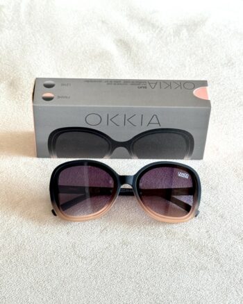 Okkia Anna Occhiali Donna Butterfly Black Shaded Rose