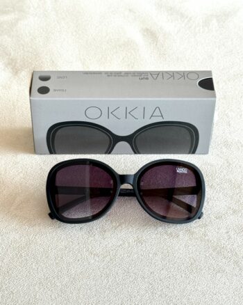 Okkia Anna Occhiali Donna Butterfly Nero