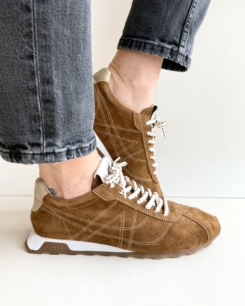 Ash Kill Bill Sneakers Donna In Camoscio Tabacco