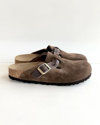 Birkenstock Boston Braided Donna In Crosta Carafe