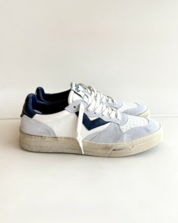 4B12 Hyper Sneakers Uomo Bianca Grigia E Blu