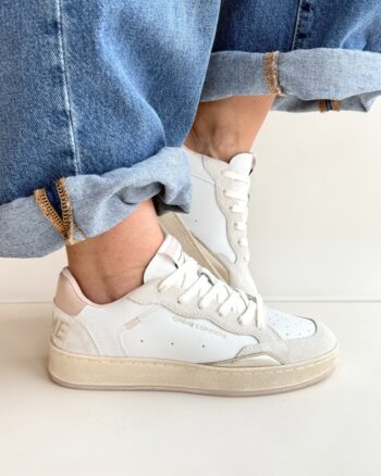 Crime London Chelsea Sneakers Donna Bianca Latte