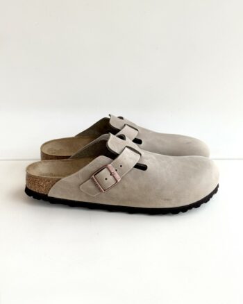 Birkenstock Boston Unisex In Pelle Oliata Tabacco Brown