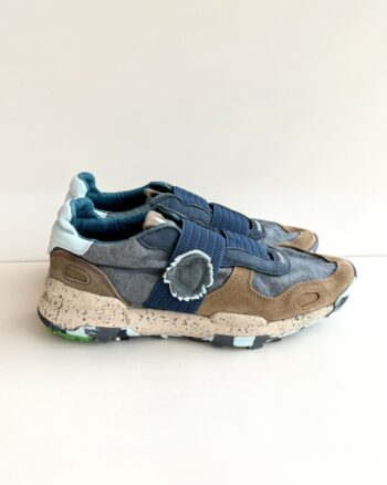 Satorisan Chacrona Linen Sneakers Uomo Jens E Beige Con Elastico