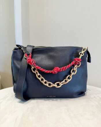 My Best Bag Reflex Borsa A Spalla Donna In Pelle Blu