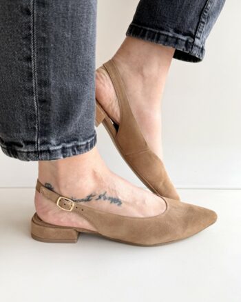 Tribolati Chanel Piano Donna In Camoscio Cognac