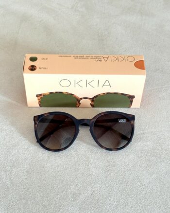 Okkia Berlino Occhiali Donna Linea Arrotondata Havana