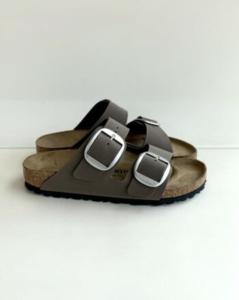 Birkenstock Arizona Big Buckle Donna In Birko Flor Mocca