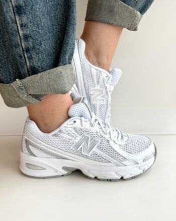 New Balance 740 Sneakers Donna Bianca E Argento